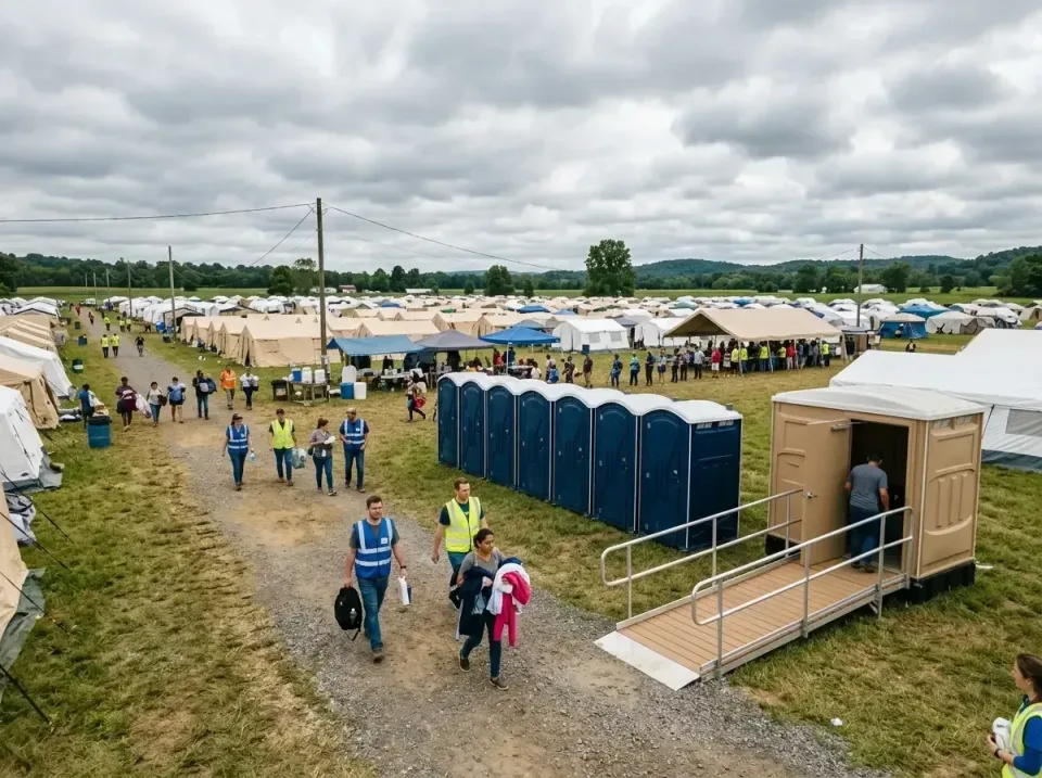 disaster-relief-camp-restrooms-010 — frequently asked questions, Dumpster & Portable Bathrooms Rental in Salisbury, MD